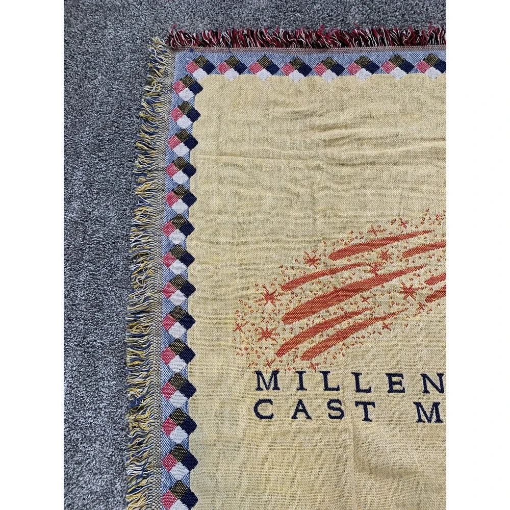 Disney Mickey Mouse Sorcerer's Apprentice Throw Blanket Millennium Cast Member
